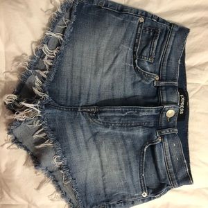 Express high rise shorts